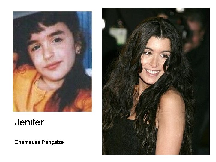 Jenifer Chanteuse française 