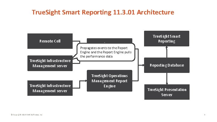 True. Sight Smart Reporting 11. 3. 01 Architecture Remote Cell True. Sight Infrastructure Management
