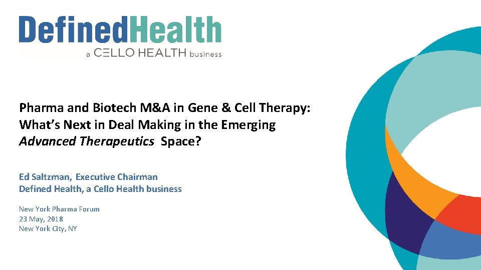 Pharma and Biotech M&A in Gene & Cell Therapy: What’s Next in Deal Making