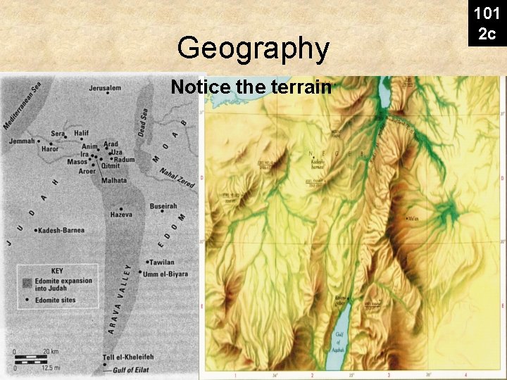 Geography Notice the terrain 101 2 c Geography Notice the terrain 101 2 c
