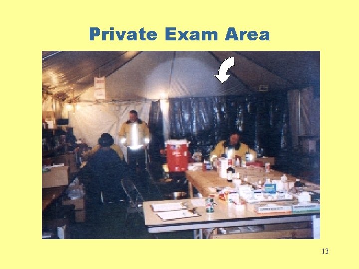 Private Exam Area 13 
