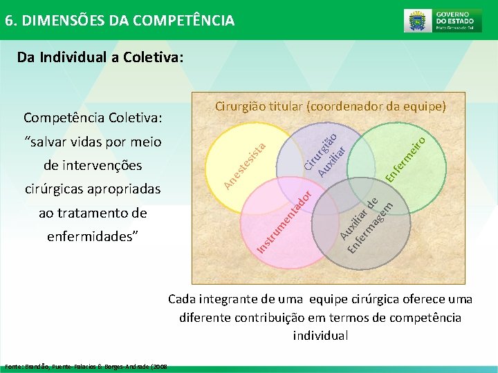 6. DIMENSÕES DA COMPETÊNCIA Da Individual a Coletiva: or tru m Ins enfermidades” en 6. DIMENSÕES DA COMPETÊNCIA Da Individual a Coletiva: or tru m Ins enfermidades” en