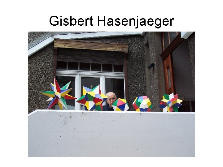 Gisbert Hasenjaeger 