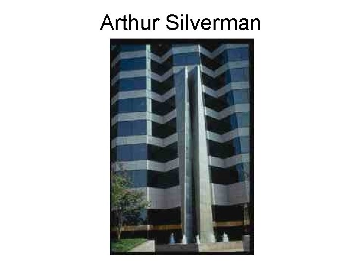 Arthur Silverman 