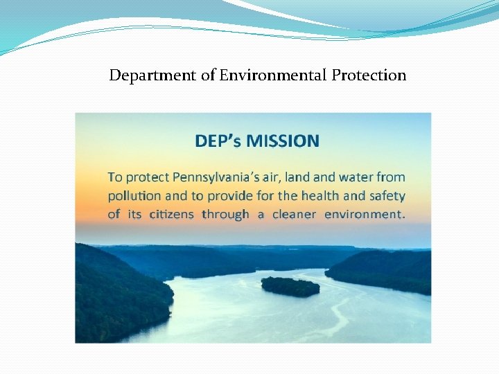 Department of Environmental Protection 