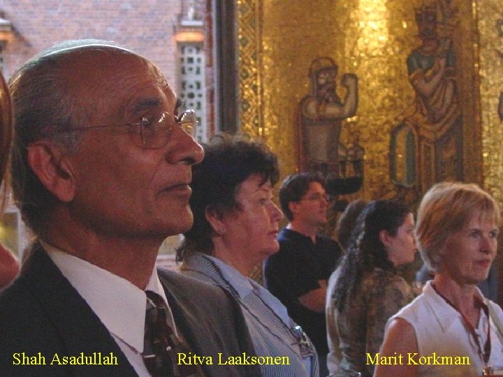 Shah Asadullah Ritva Laaksonen Marit Korkman 