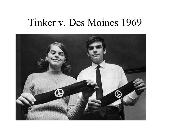 Tinker v. Des Moines 1969 