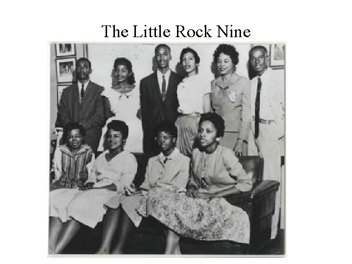The Little Rock Nine 