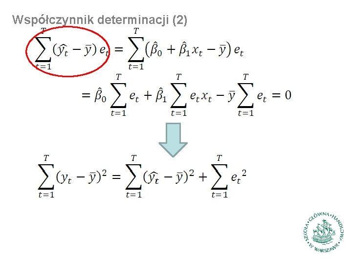 Współczynnik determinacji (2) 