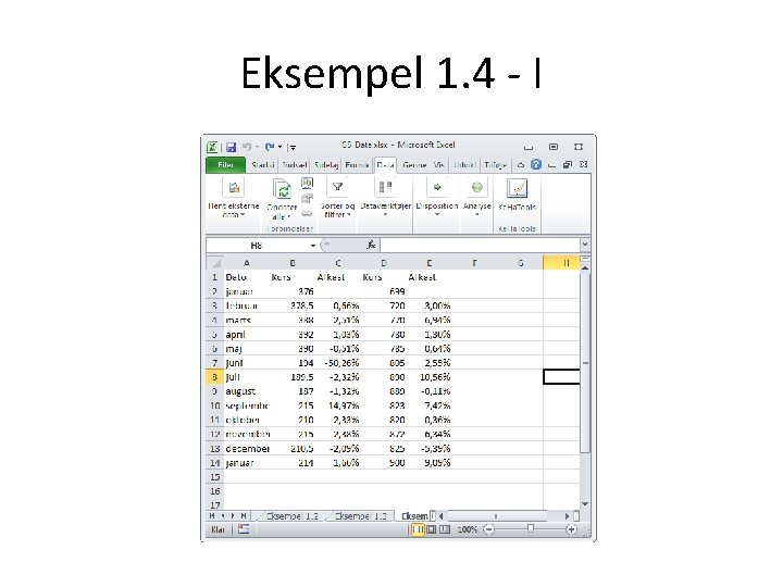 Eksempel 1. 4 - I 