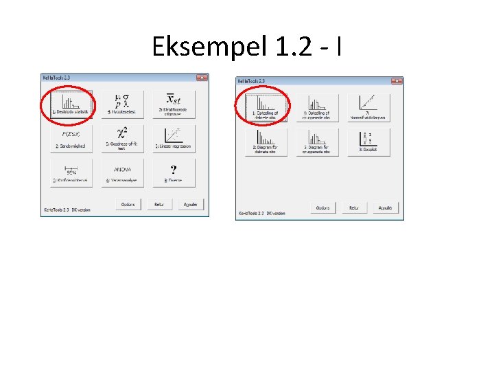 Eksempel 1. 2 - I 