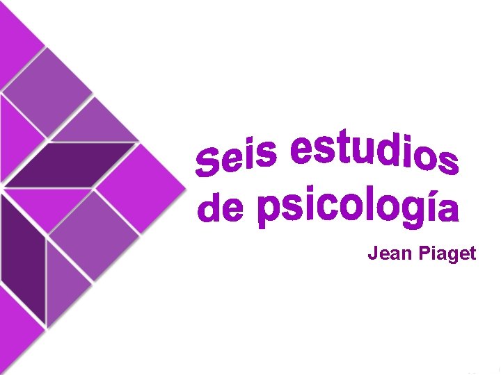 Jean Piaget 