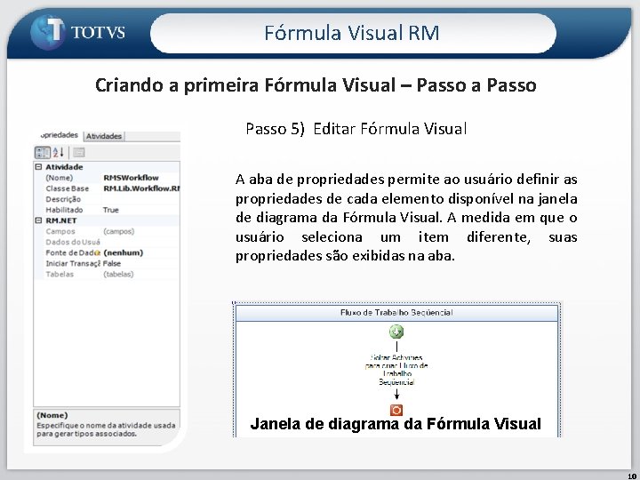 Fórmula Visual RM Criando a primeira Fórmula Visual – Passo a Passo 5) Editar