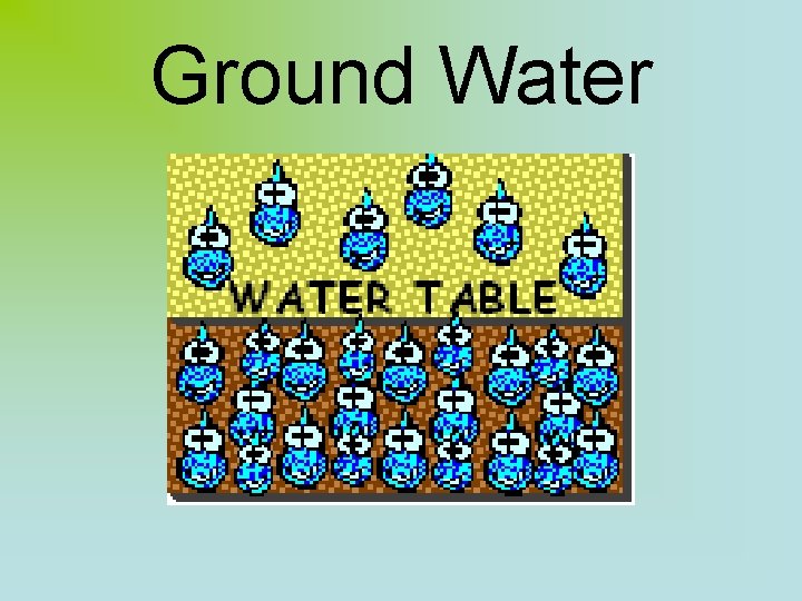 Ground Water 
