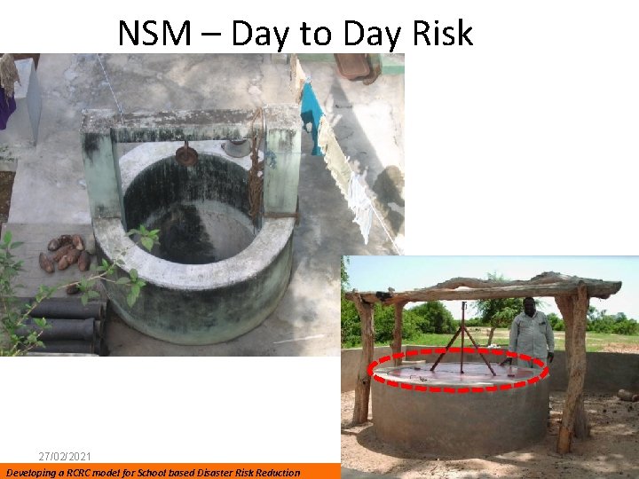 NSM – Day to Day Risk 27/02/2021 Developing a RCRC model for School based