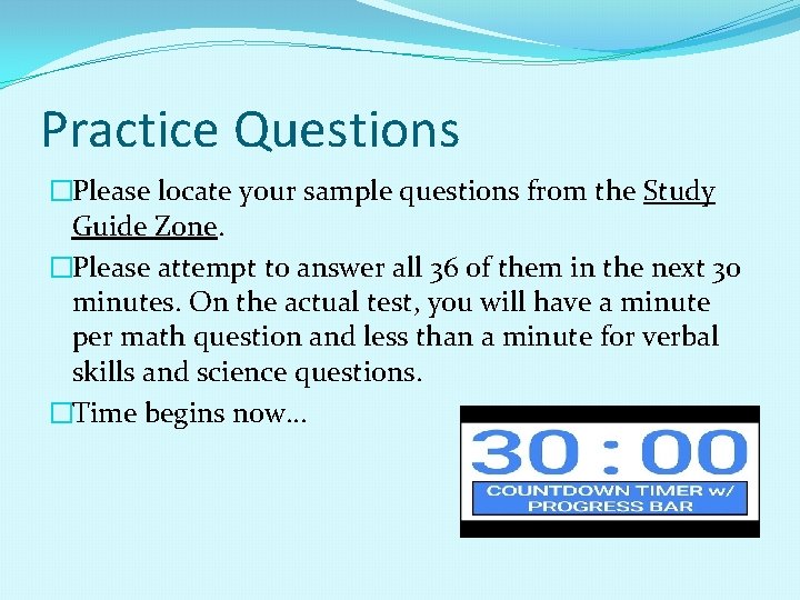 Praction Question Preparing for the PAXPN PreAdmission Examination for Practical