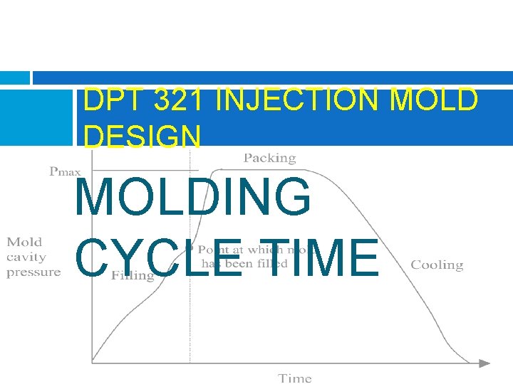 DPT 321 INJECTION MOLD DESIGN MOLDING CYCLE TIME 