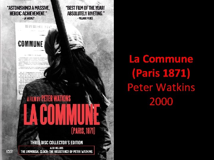 La Commune (Paris 1871) Peter Watkins 2000 