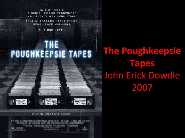 The Poughkeepsie Tapes John Erick Dowdle 2007 
