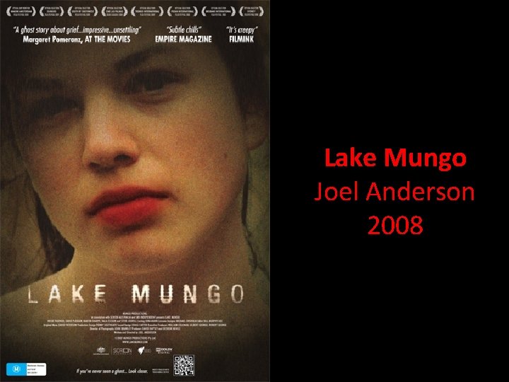 Lake Mungo Joel Anderson 2008 