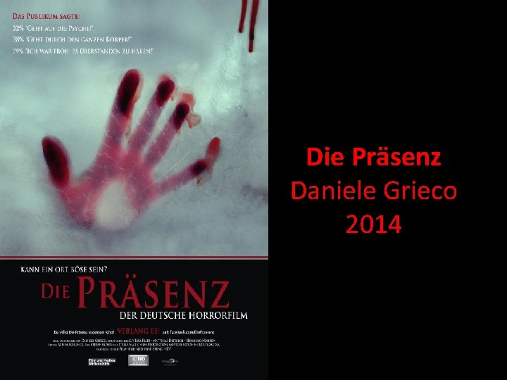 Die Präsenz Daniele Grieco 2014 