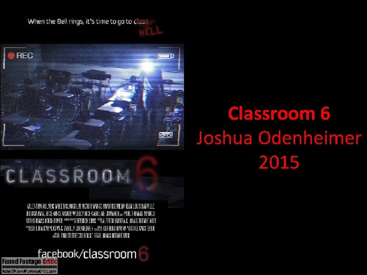 Classroom 6 Joshua Odenheimer 2015 