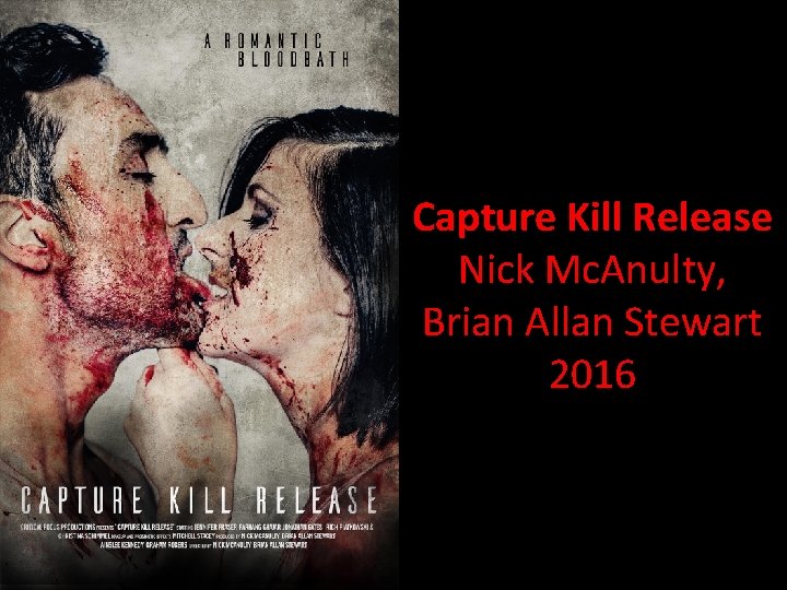 Capture Kill Release Nick Mc. Anulty, Brian Allan Stewart 2016 