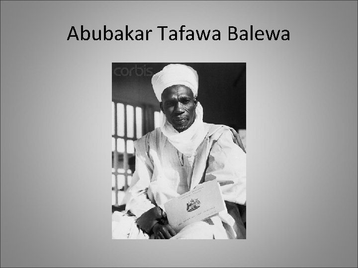 Abubakar Tafawa Balewa 