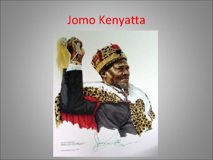 Jomo Kenyatta 