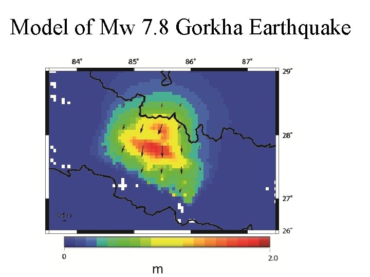 Model of Mw 7. 8 Gorkha Earthquake 
