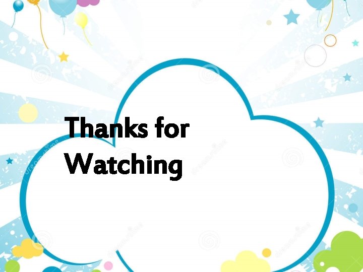 Thanks for Watching 