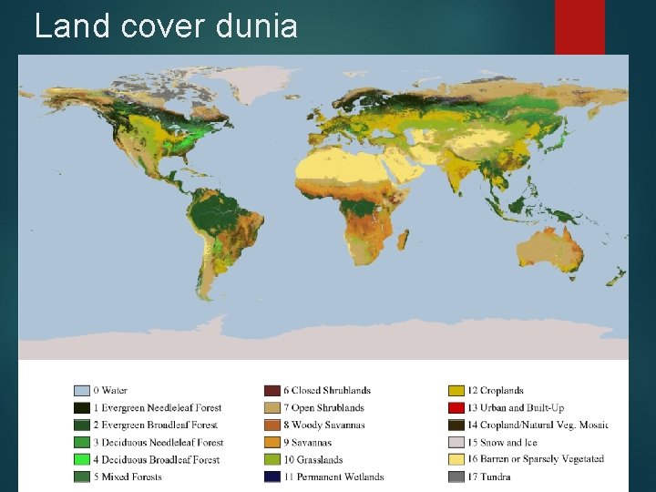 Land cover dunia 