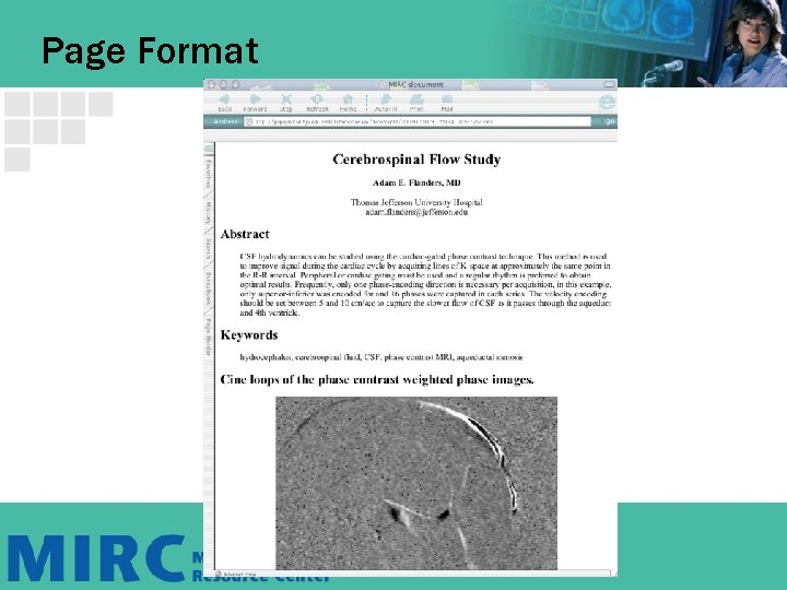 Page Format Page Format