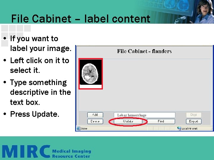 File Cabinet – label content • If you want to label your image. • File Cabinet – label content • If you want to label your image. •