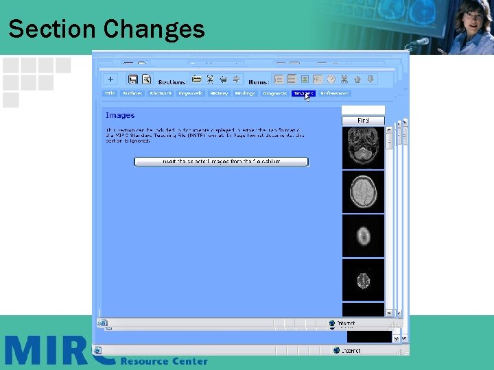 Section Changes Section Changes