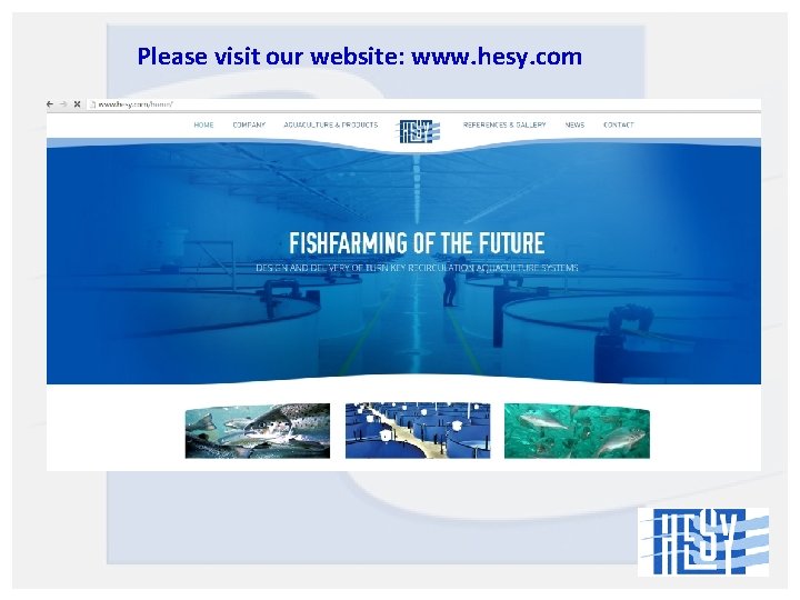 Please visit our website: www. hesy. com 