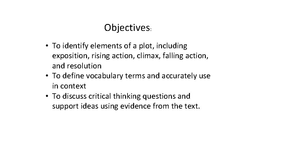 2014 2017 Happy Edugator Objectives To identify elements