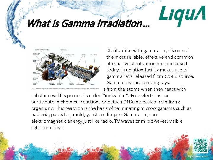 What is Gamma Irradiation … Sterilization with gamma rays is one of the most