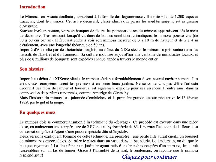 Cliquez pour continuer 