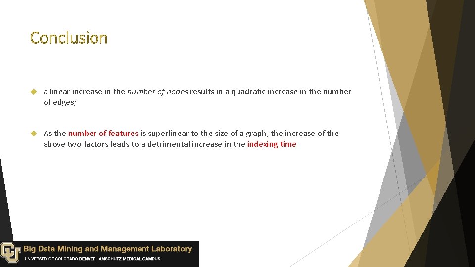  a linear increase in the number of nodes results in a quadratic increase