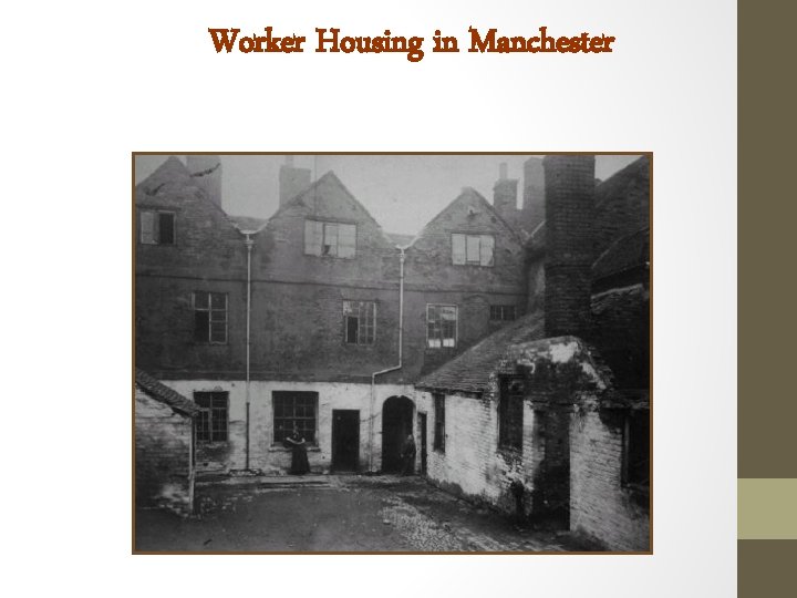 Worker Housing in Manchester 
