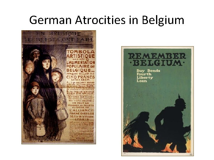 German Atrocities in Belgium 