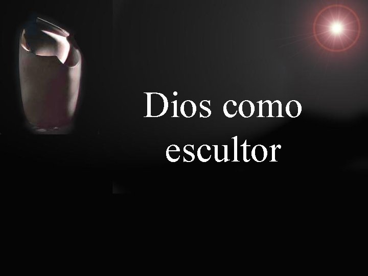 Dios como escultor 