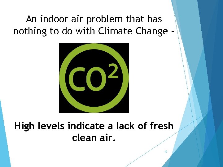 An indoor air problem that has nothing to do with Climate Change - High