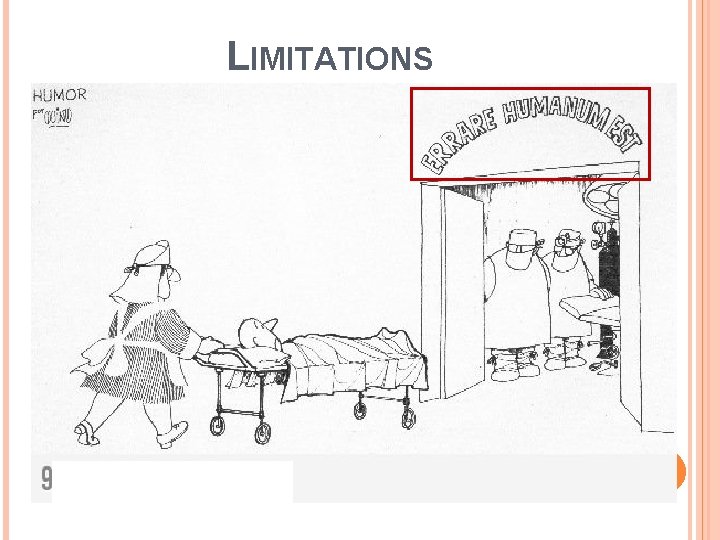 LIMITATIONS 