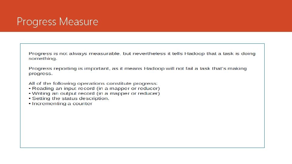 Progress Measure 