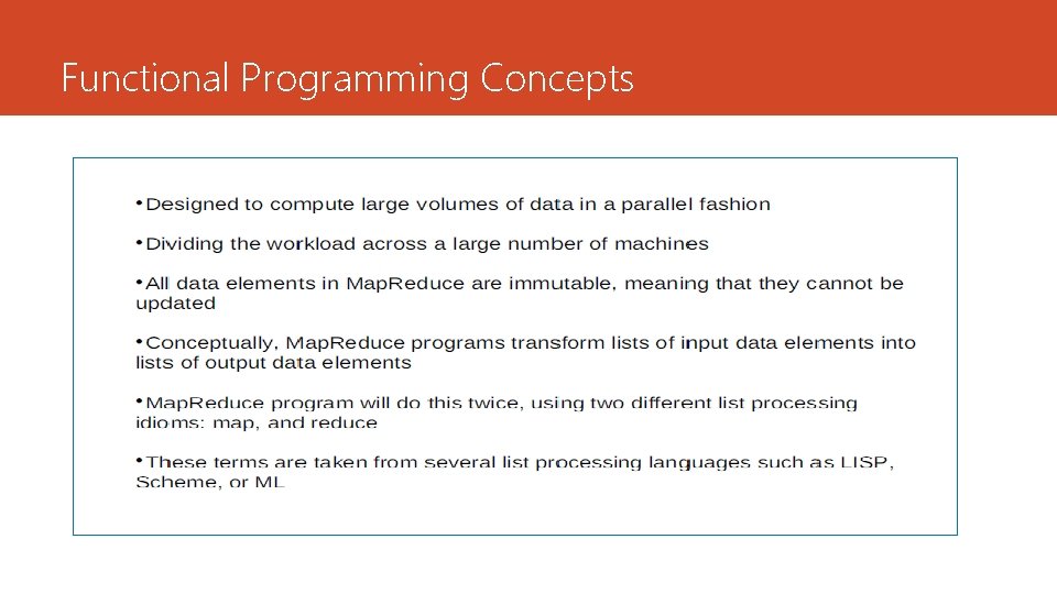 Functional Programming Concepts 