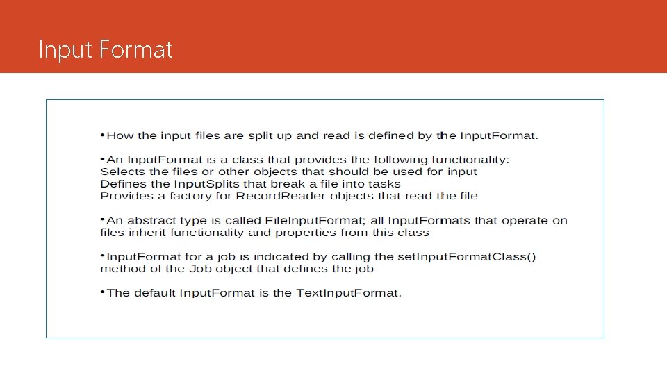 Input Format 