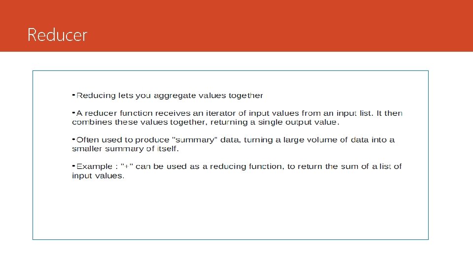 Reducer 