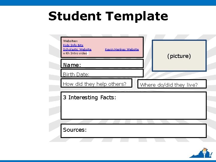 Student Template Websites: Kids Info Bits Scholastic Website with Intro video Kevin Henkes Website Student Template Websites: Kids Info Bits Scholastic Website with Intro video Kevin Henkes Website